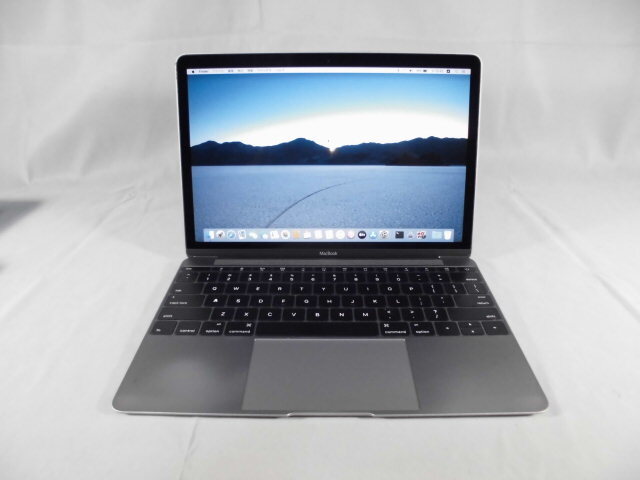 MacBook　Early 2016　(Core m3 1.1GHz、8GB、256GB、12インチ)