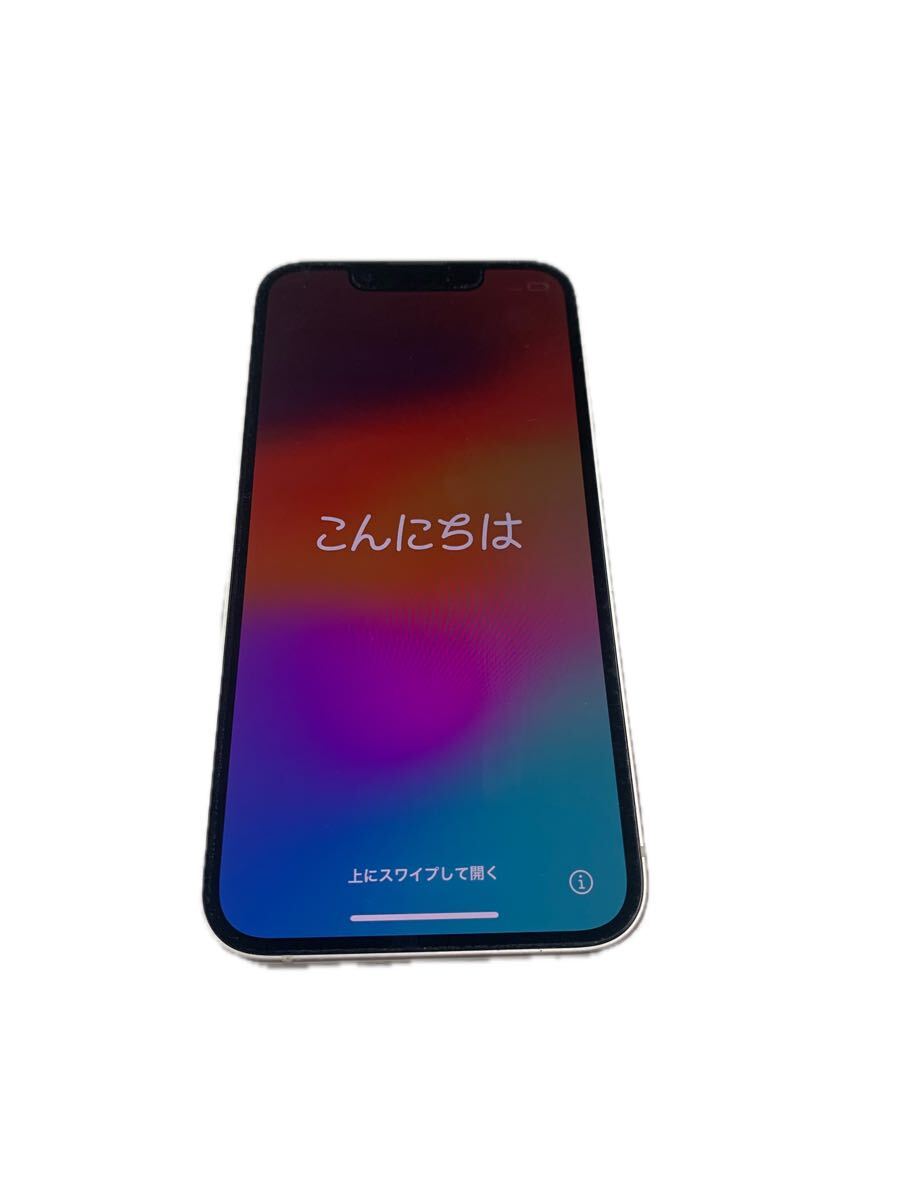 Apple アップル スマートフォン iPhone13 mini 128GB ホワイト 本体のみ SIMフリー 動作品 #oo #16642