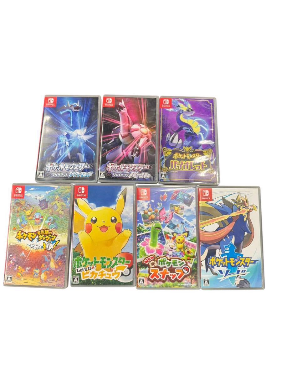 Nintendo Switch ソフト ポケモン ポケットモンスター ダイヤモンド パール バイオレット 不思議のダンジョン ソード スナップ #hm #16796