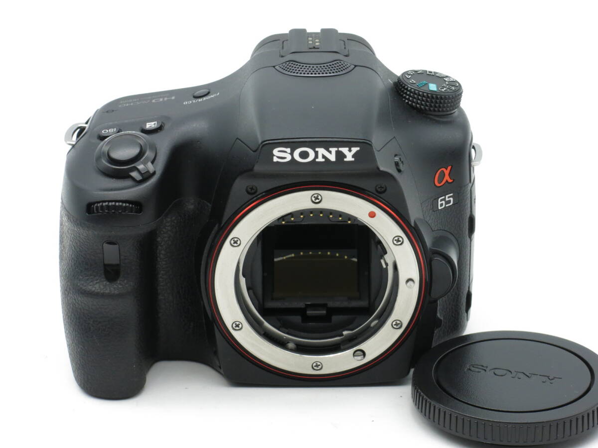 SONY ソニー α65 SLT-A65V ボディ デジタル一眼レフカメラ 動作品 訳あり