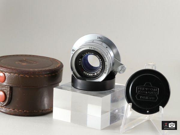 実用美品 Nikon W-Nikkor C 3.5cm F2.5 ライカＬ３９レンズ,ケース付き整備済
