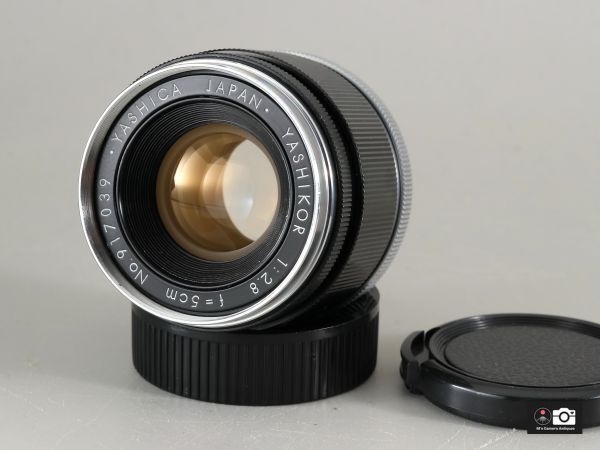 希少 実用美品 ヤシカ Yashikor 5cm F/2.8 ライカ L39レンズ整備済