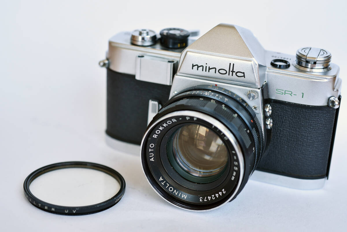 MINOLTA SR-1 ミノルタ　昭和レトロなフィルムカメラ