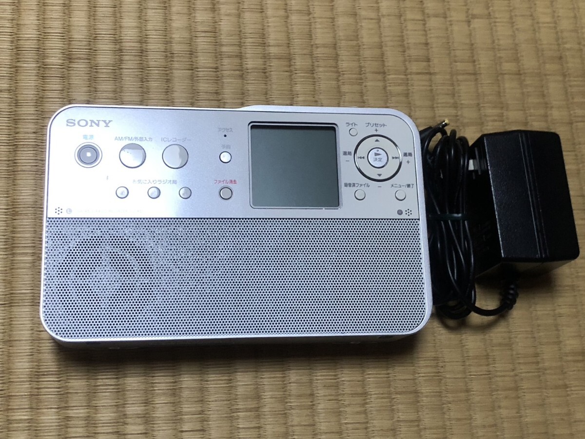 SONY ソニー ポータブルラジオレコーダー R51 ICZ-R51　ジャンク