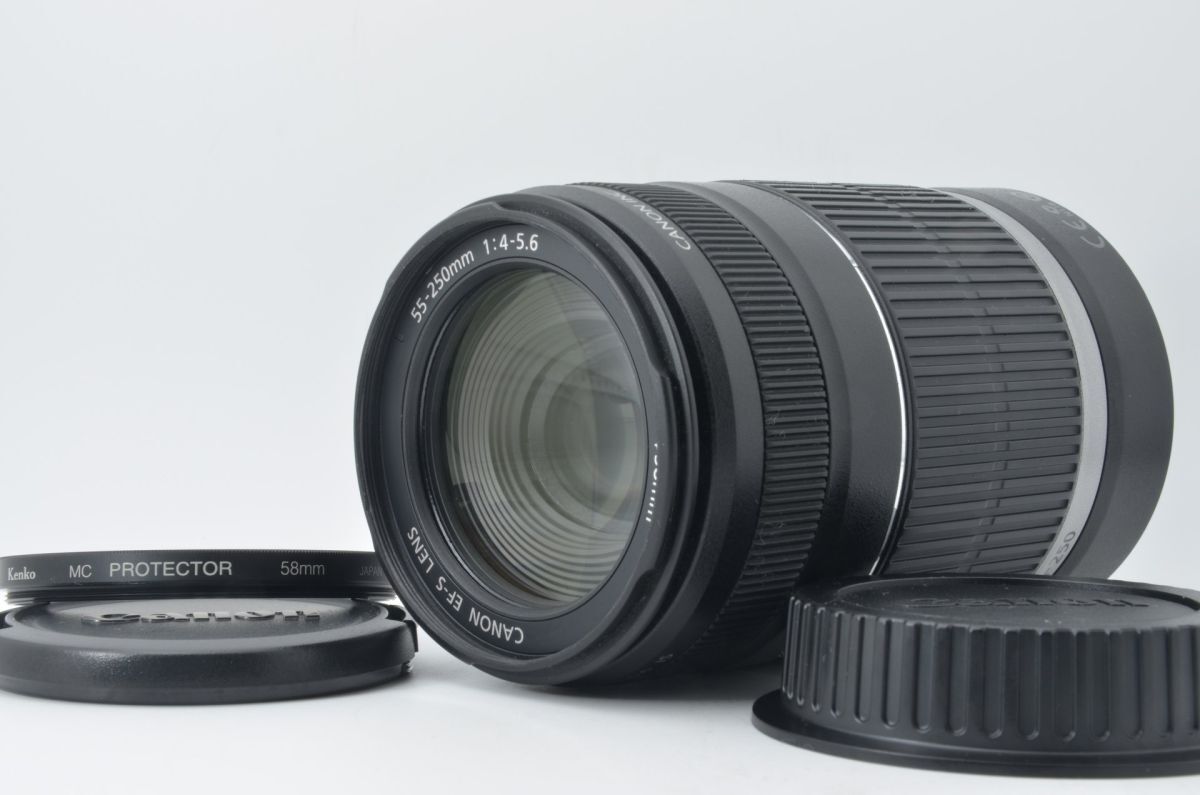 ★良品★ キヤノン CANON EF-S 55-250mm F4-5.6 IS L4428 #44