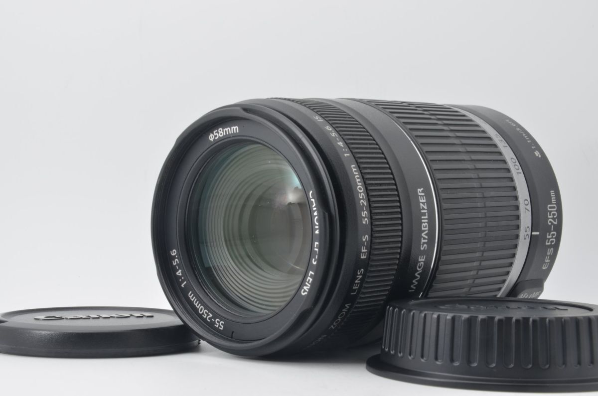 ★外観美品★ キヤノン CANON EF-S 55-250mm F4-5.6 IS L4448 #40