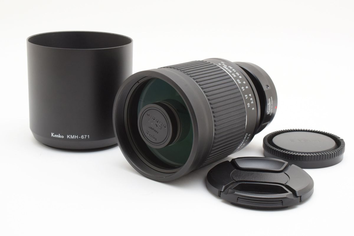 ★良品★ ケンコー KENKO MIRROR LENS 400mm F8 MF N II ソニーEマウント OL4344 #396