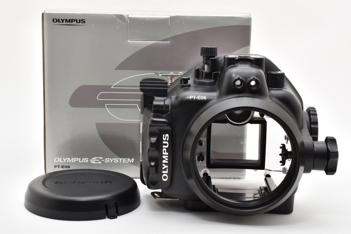 ★良品★ オリンパス OLYMPUS PT-E06 E-620用防水プロテクター OO4326 #0
