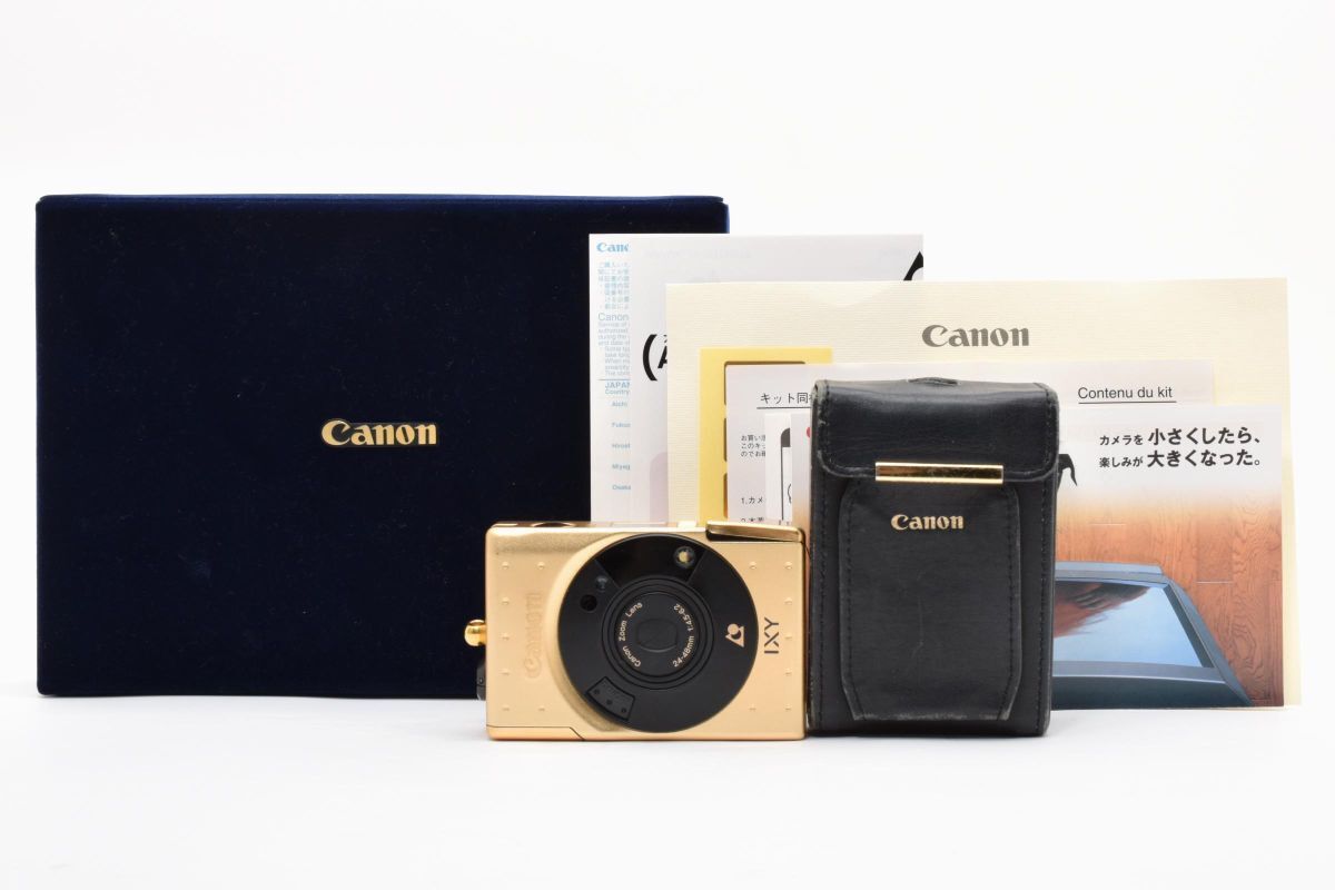 ★希少品★ キヤノン CANON IXY Limited Version GOLD 60th 60周年記念 OB4455 #55