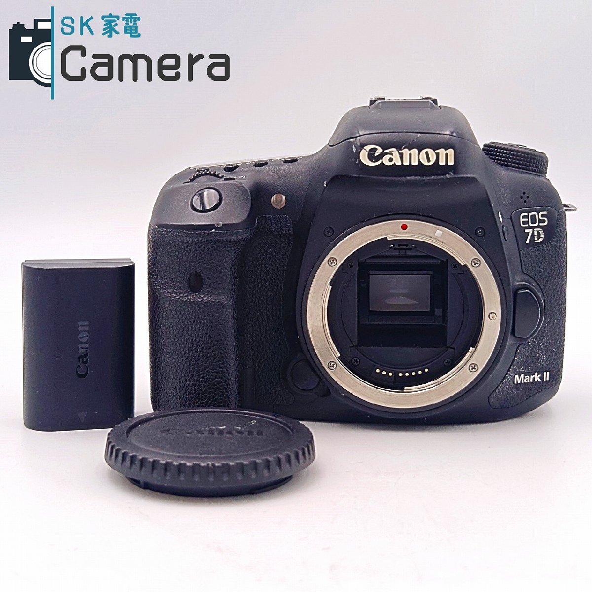 【中古】 Canon EOS 7D MarkII キャノン デジタル一眼レフ イオス Mark II 1円～