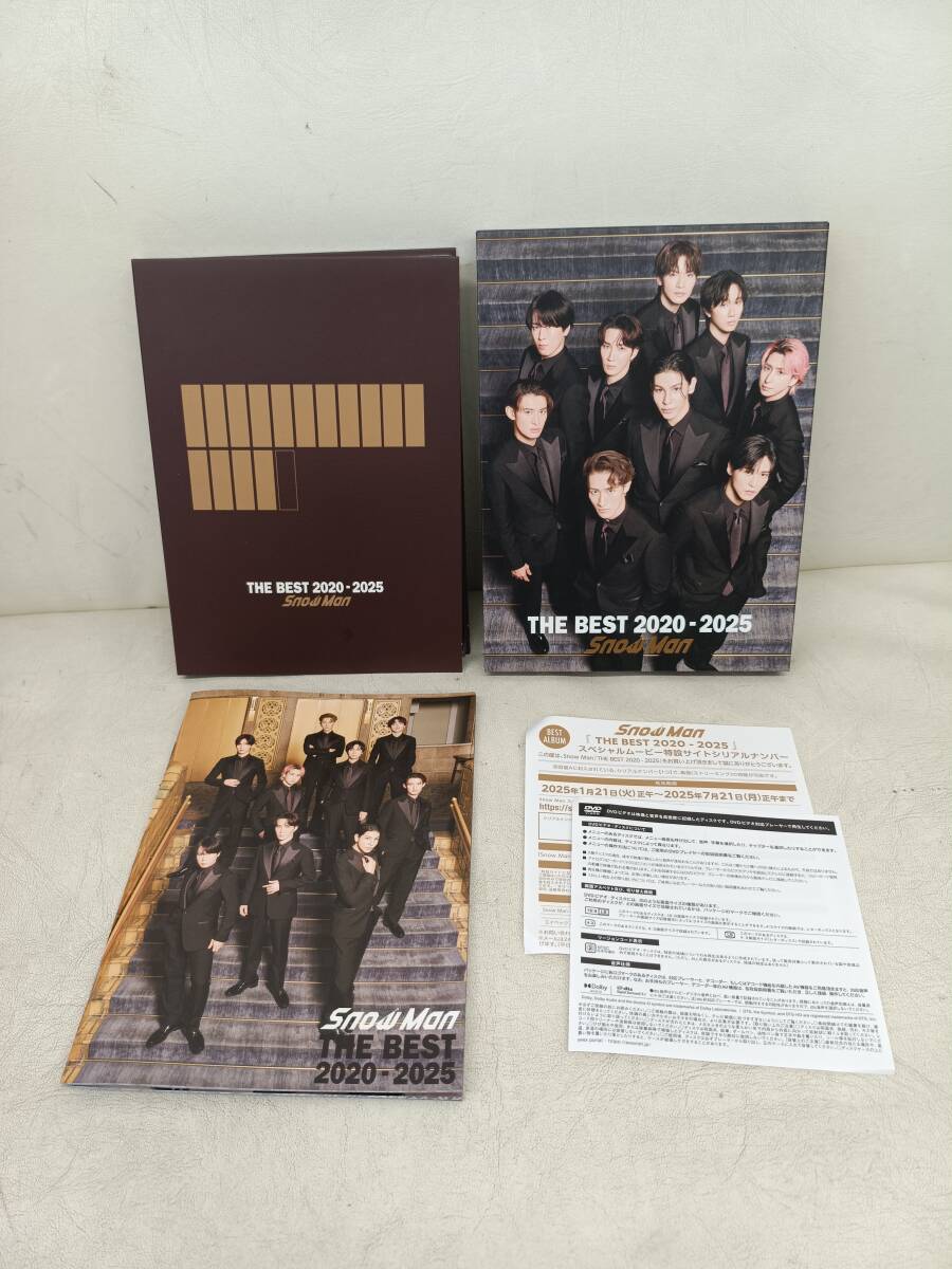 ★Snow Man　THE BEST　2020-2025　CD DVD　MENT★