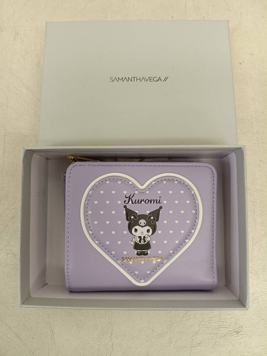 ★SAMANTHVEGA サマンサベガ クロミマイメロディ サンリオ コラボ財布 ほぼ未使用★