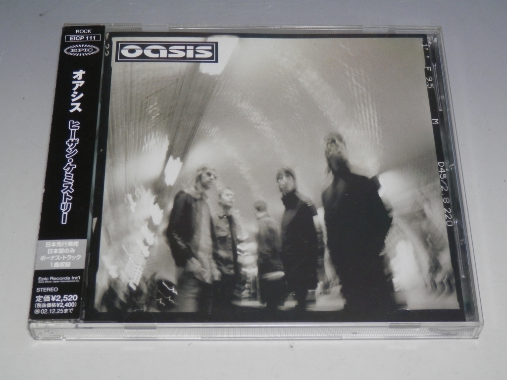 ▽ OASIS オアシス HEATHEN CHEMISTRY ヒーザン・ケミストリー 帯付CD EICP-111