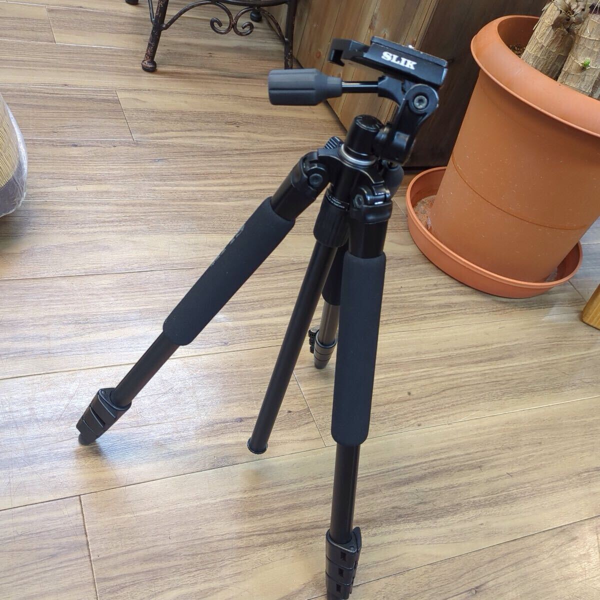 SLIK SPRINT PROⅡ3WAY スプリント PRO II 3WAY N 三脚 保存袋付 美品
