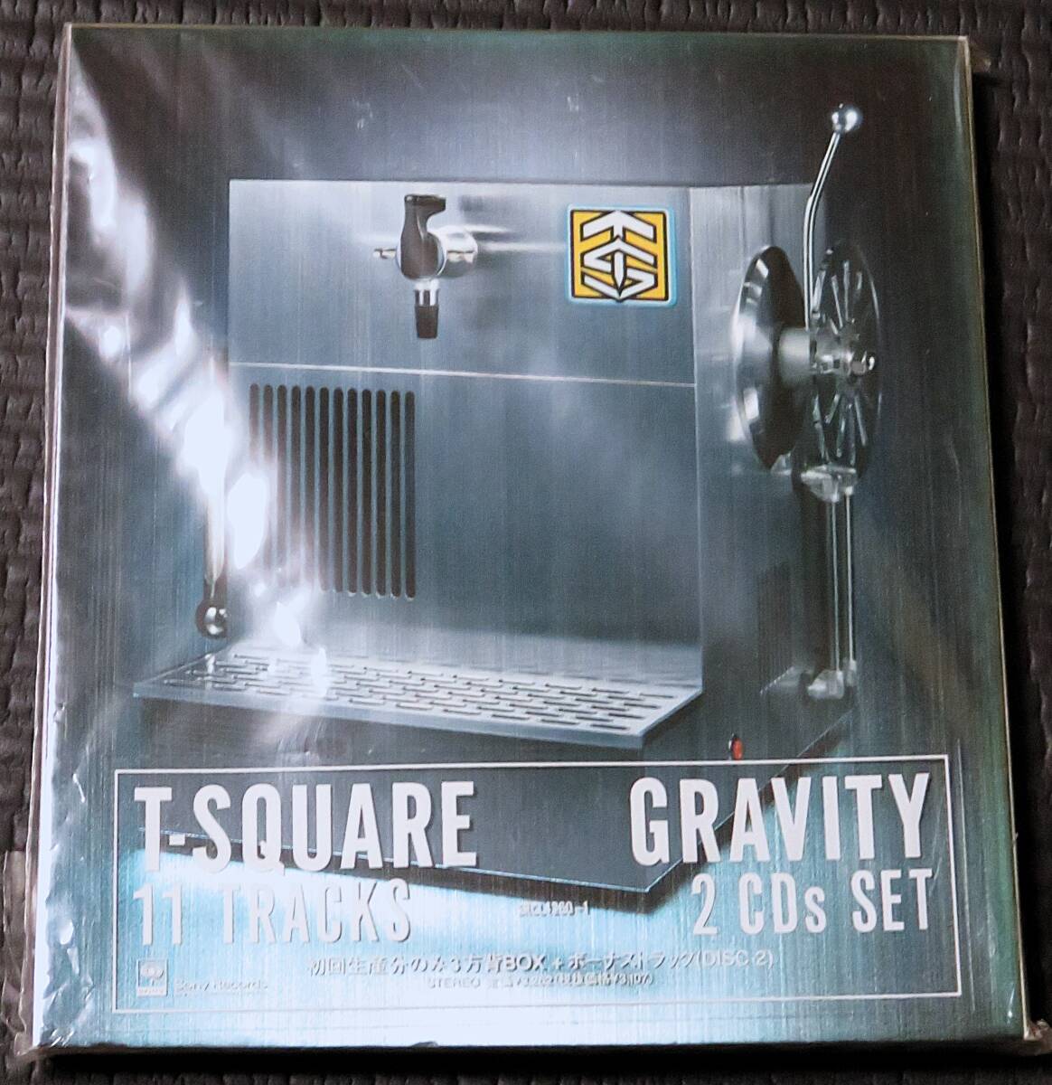 ◆T-SQUARE◆ T-スクウェア Gravity グラビティ 初回生産盤 2CD 2枚組 ■2枚以上購入で送料無料