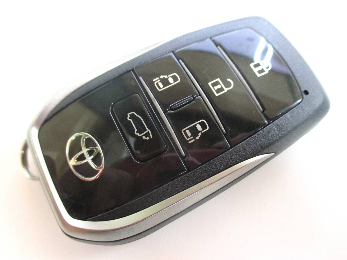 6F115MZ1◇TOYOTA トヨタ アルファード スマートキー キーレス 自動車用 鍵 5ボタン◇中古