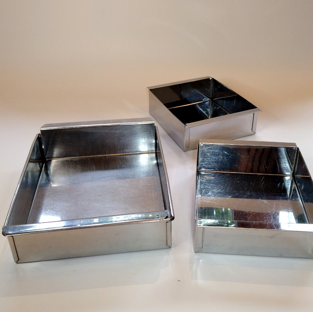 【流し缶】3個セット(大：1点、小：2点) 厨房用品 調理器具