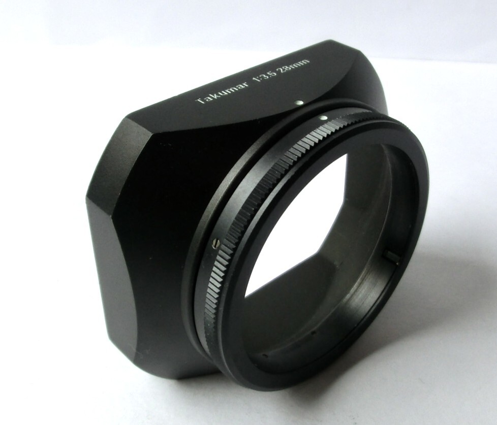 PENTAX メタルフード Takumar 28mm/f3.5 