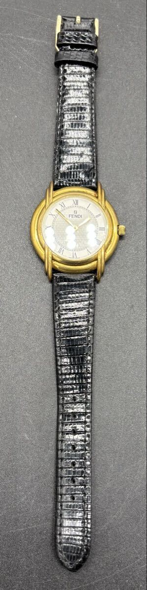 ★1円スタート★FENDI フェンディ 腕時計 350G 054-358 ヴィンテージ クォーツウォッチ 長期保管品