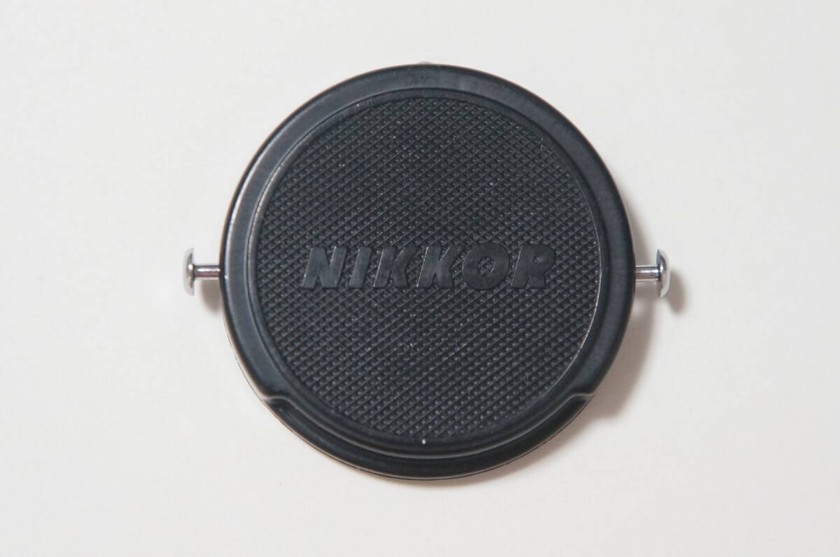 [40.5mm / ピンタイプ] NIKKOR / Nikon / ニコン 純正レンズフロントキャップ [F3706]