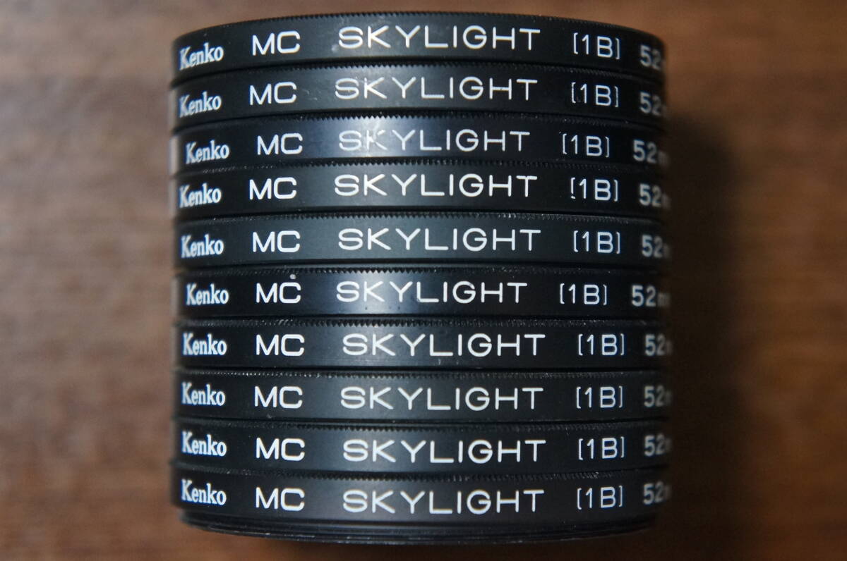 ◆説明必読◆【180円/枚】[52mm] Kenko MC SKYLIGHT [1B] 保護フィルター