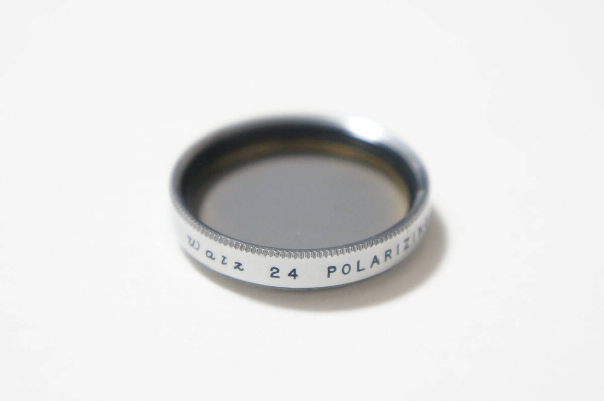 [27mm] Walz POLARIZING PL 銀枠偏光フィルター [F3731]