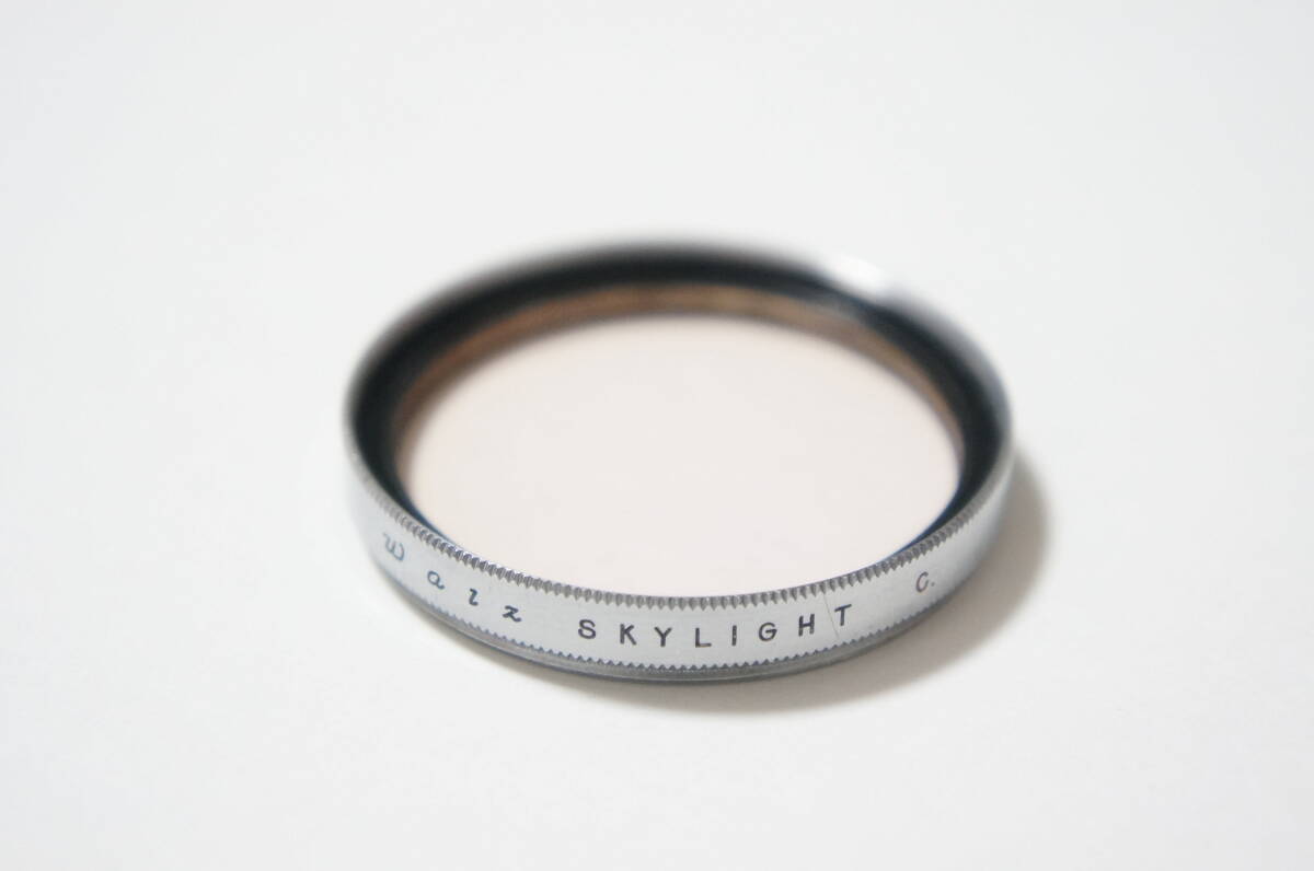 [35mm] Walz SKYLIGHT C. 銀枠保護フィルター [F3743]