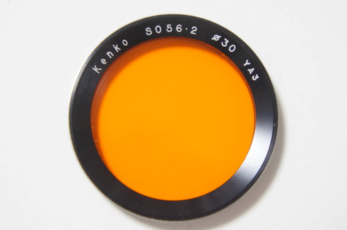 [B30mm/BAY1/RI] Kenko SO56.2 YA3 二眼レフ用オレンジフィルター [F3760]