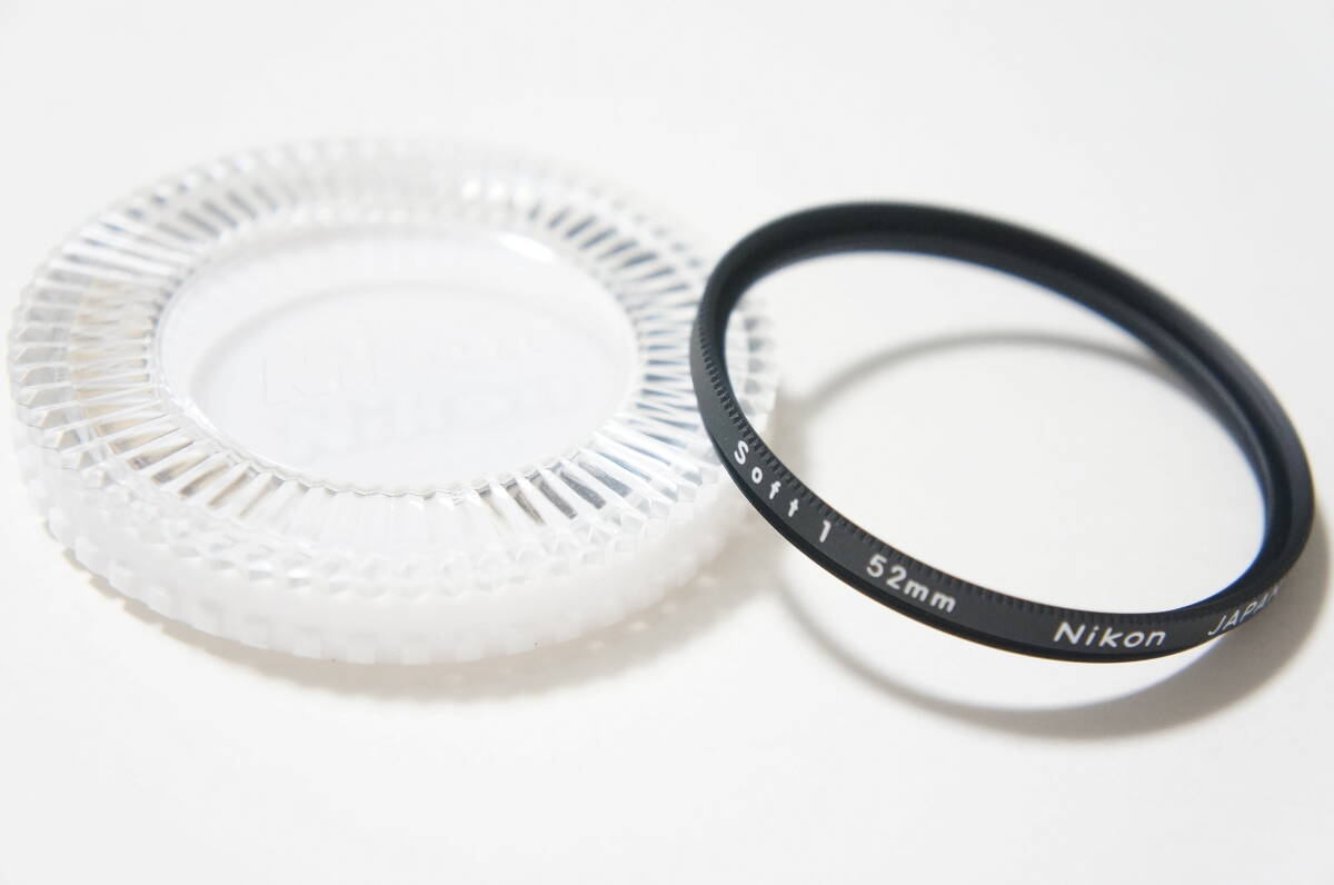 ★美品★[52mm] Nikon Soft 1 ソフトフィルター プラケース付 [F6720]