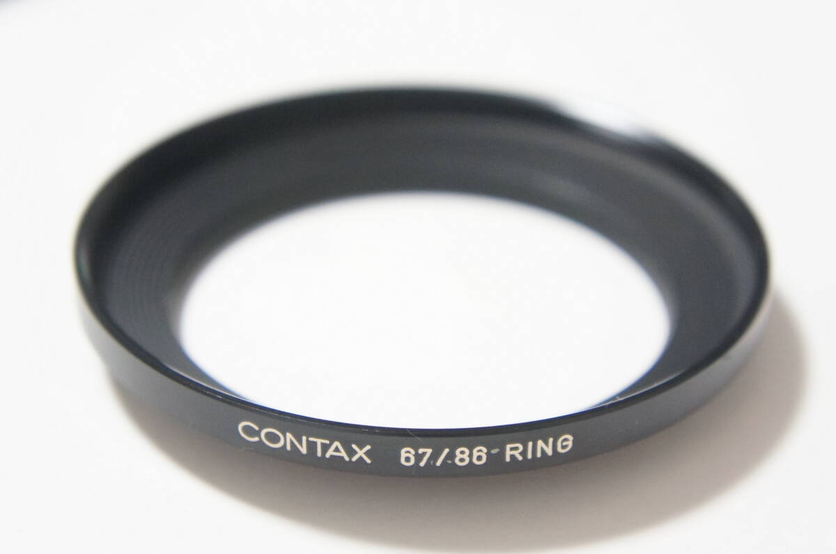 CONTAX 67/86 RING フード取付用リング [F2306]