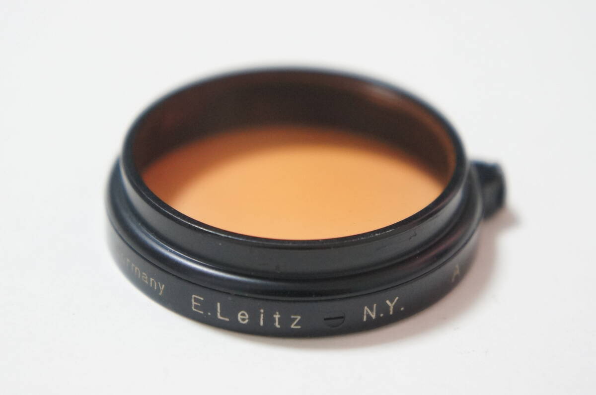 [A36 かぶせ式] E.Leitz N.Y. / Leica A カラーフィルター [F3766]