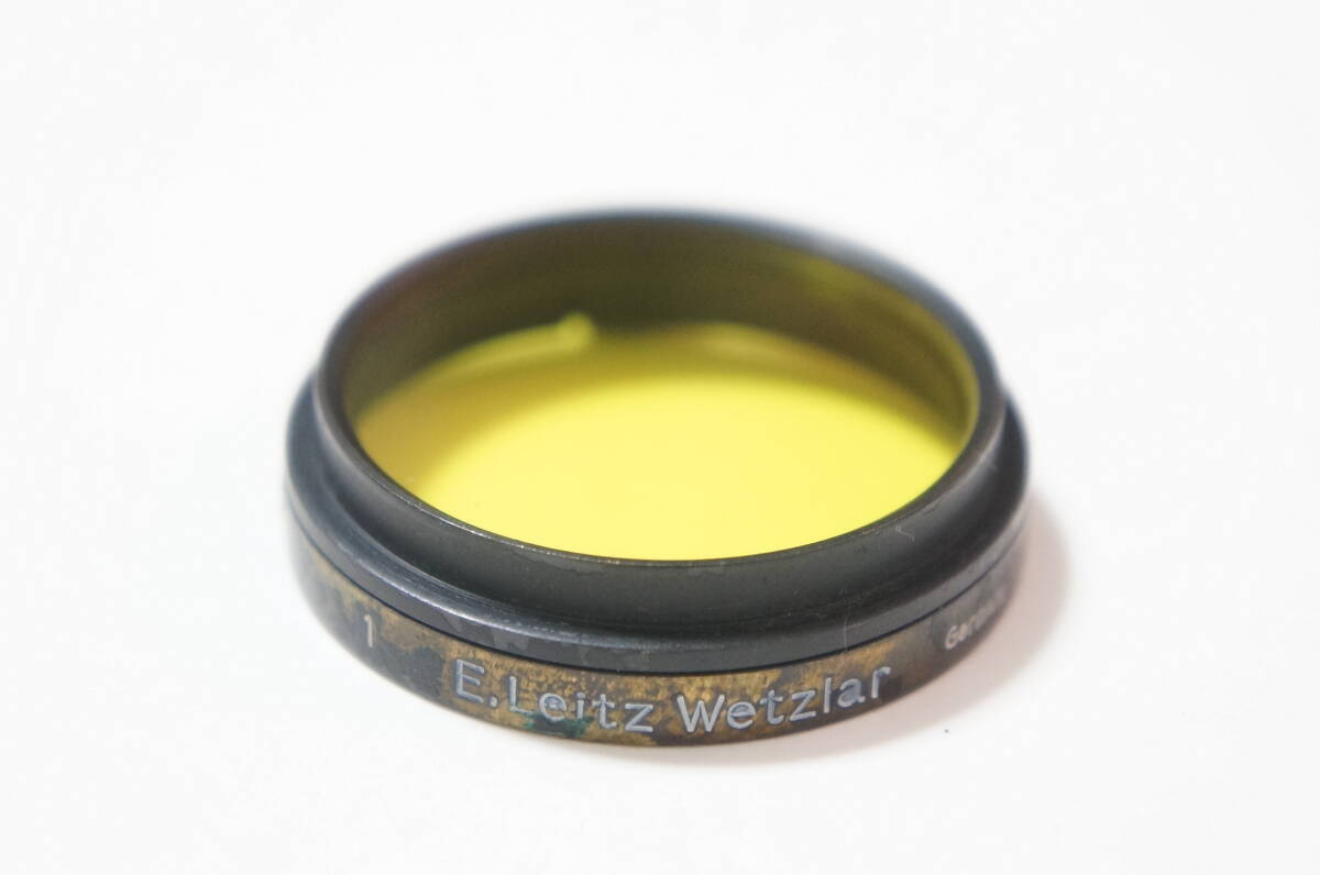 [A36 かぶせ式] E.Leitz Wetzlar / Leica 1 カラーフィルター [F3767]