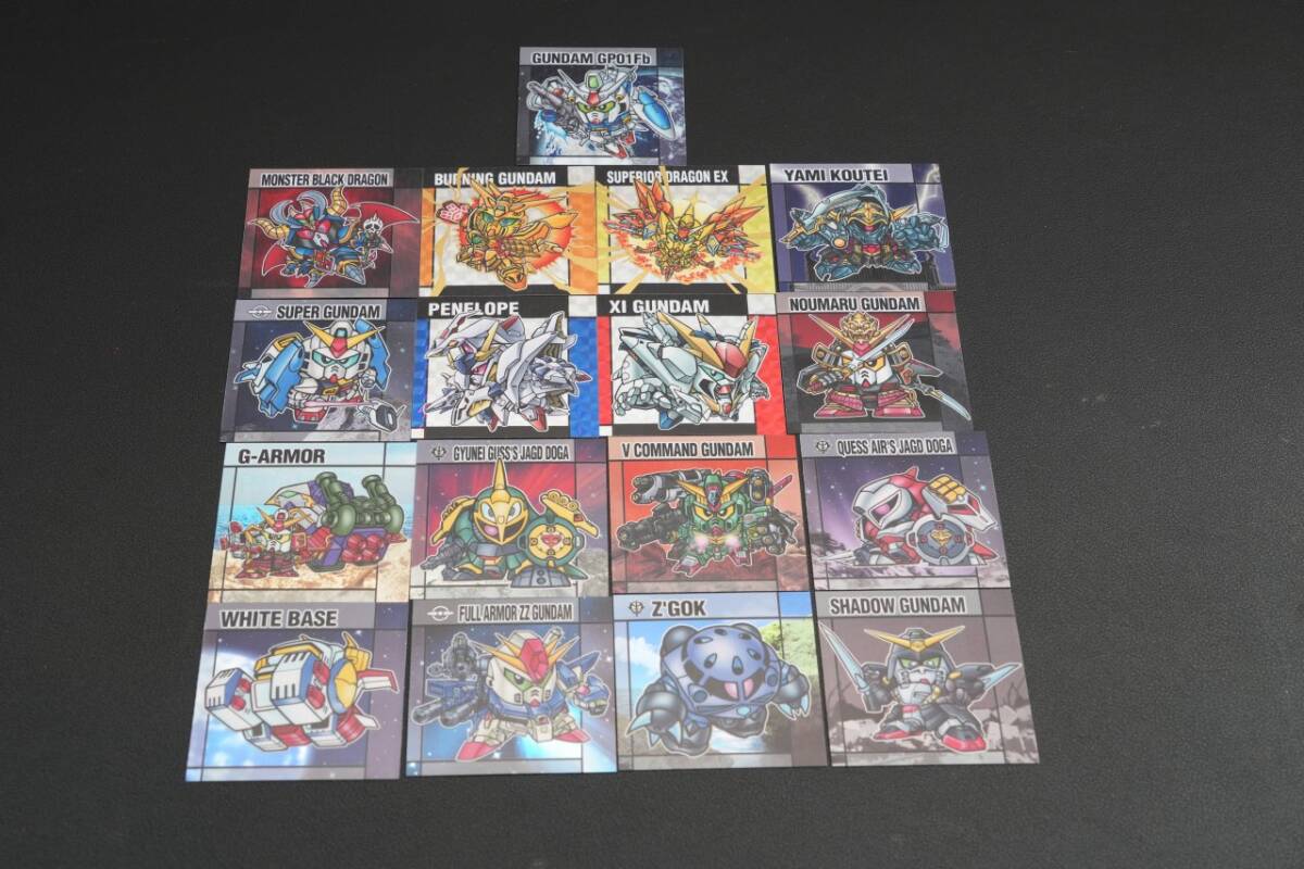 元祖SDガンダムスナック Ⅱ17種メタリックシール 第2弾 