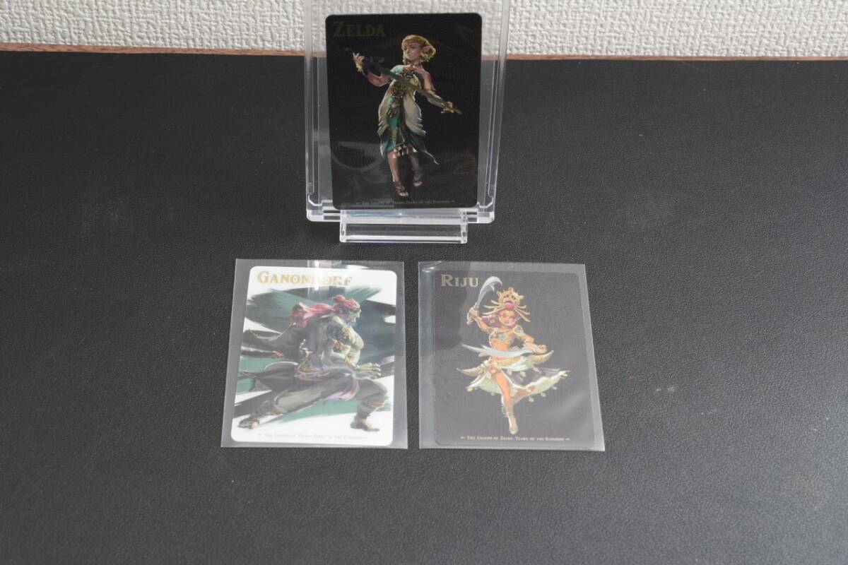 ゼルダの伝説 ティアーズオブザキングダム ゼルダ 任天堂 ティアキン バンダイ ツインウエハース カード 