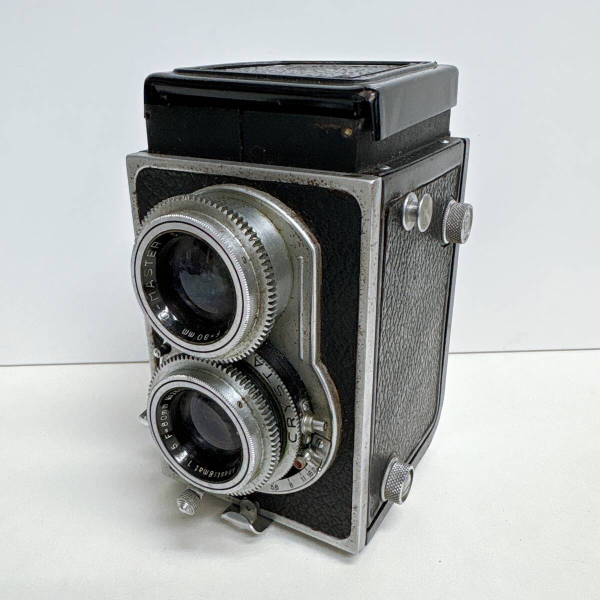 動作未確認 Crystar Flex C-MASTER 二眼レフカメラ 日本製 現状品 ジャンク 中古 現状品