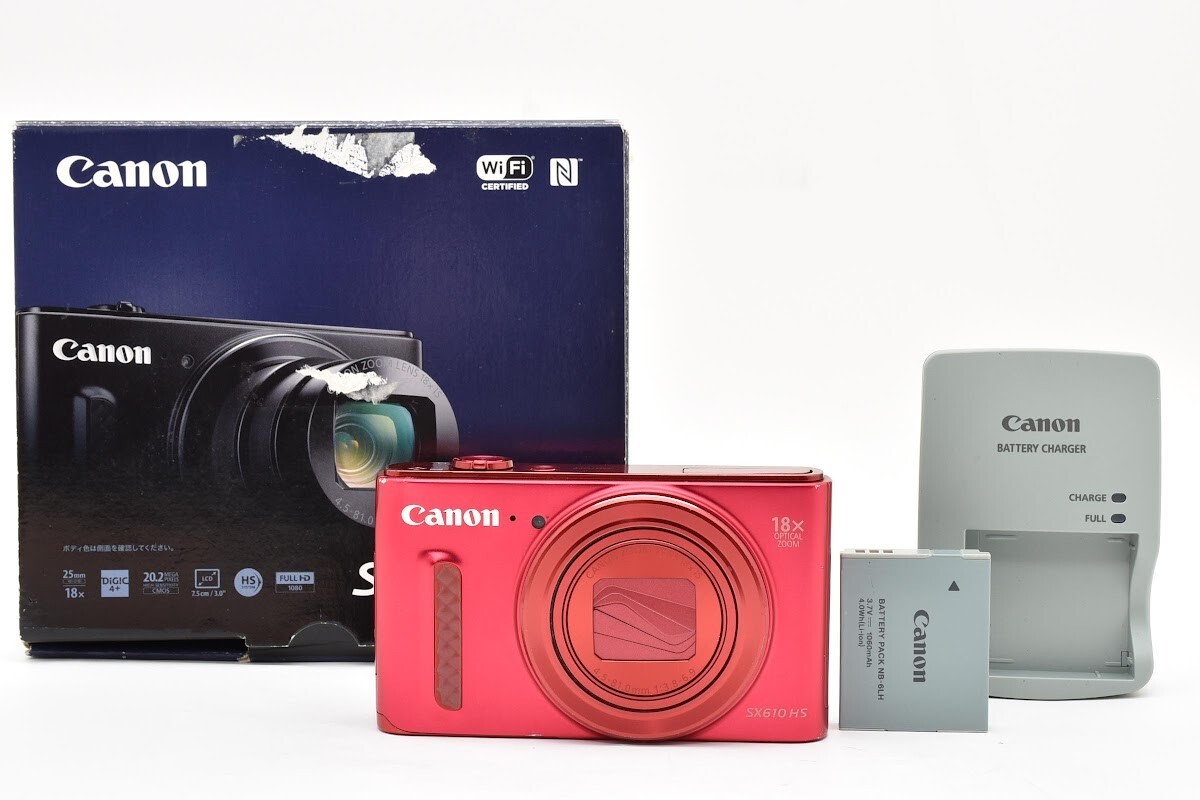 CANON PowerShot SX610 HS レッド #00432 #78012