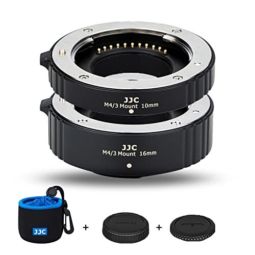 JJC 接写リングセット マクロ撮影 エクステンションチューブ M4/3マウント用 Olympus OM-3 OM-1 II O/