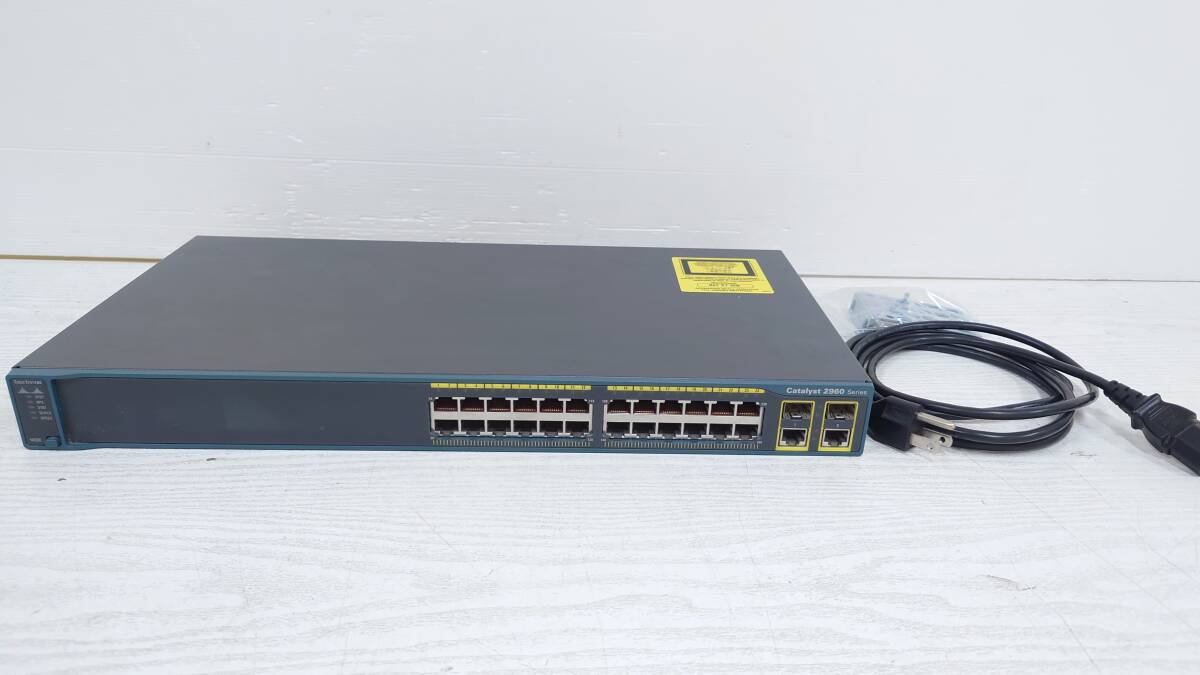 Cisco シスコ Catalyst 2960-24TC-L WS-C2960-24TC-L Cisco スイッチ 24ポート