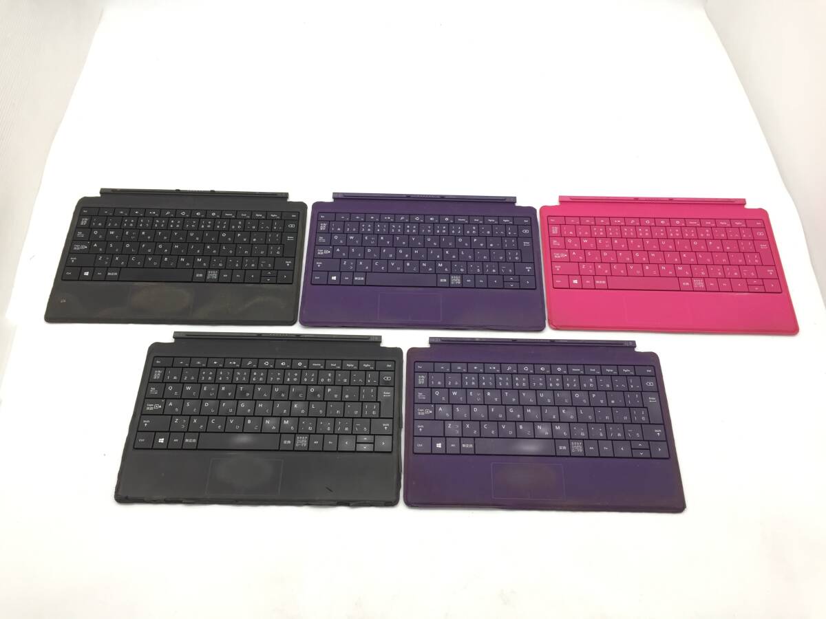 〇【5台セット】Microsoft Surface キーボード タイプカバー Model:1561 動作品