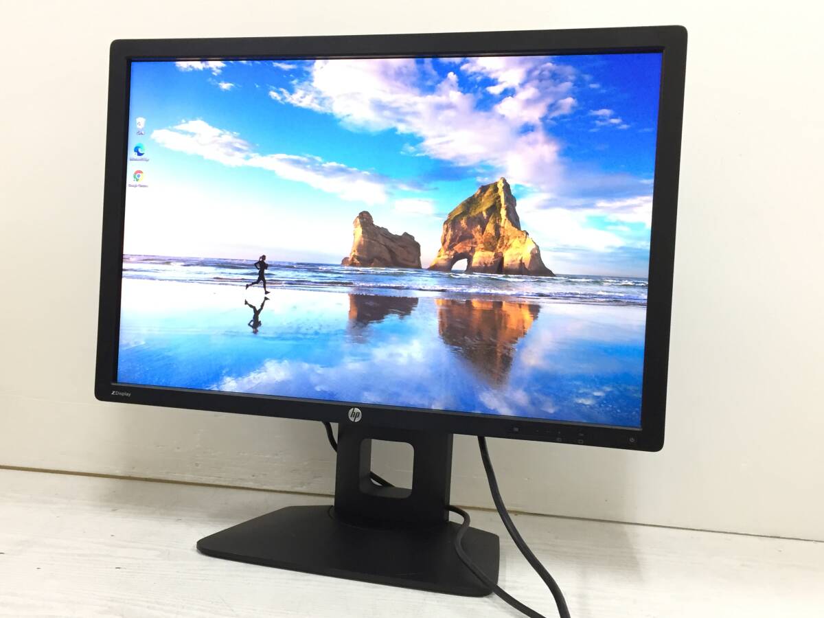 〇【良品】HP Z24i 24インチ WUXGA(1920x1200) ワイド液晶モニター 入力端子: DisplayPort/DVI/D-Sub 動作品