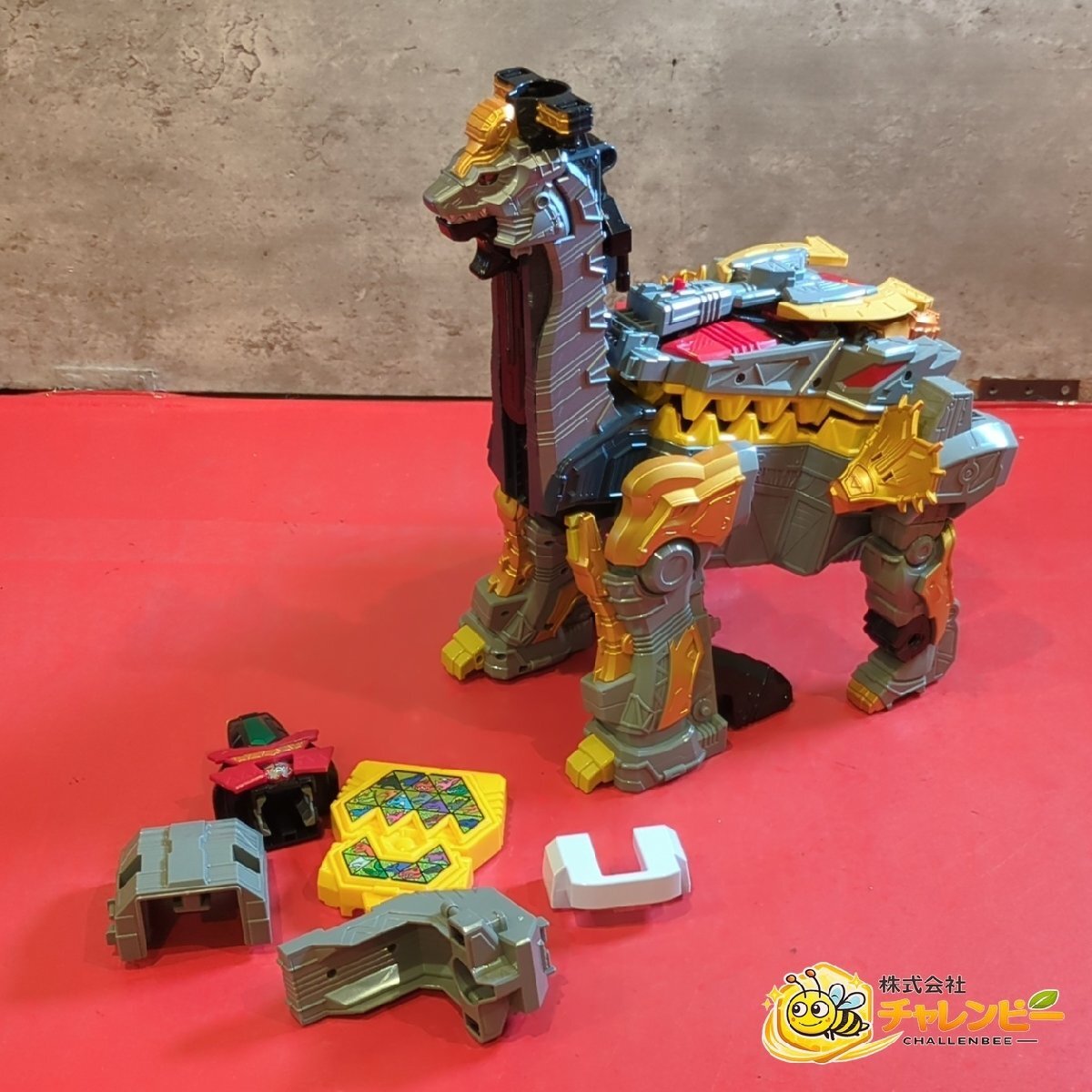 1円～　獣電戦隊　キョウリュウジャー　超カミツキ変形　DXギガントブラギオー　変身　おもちゃ　現状品 / パーツ未確認 / 変形未確認