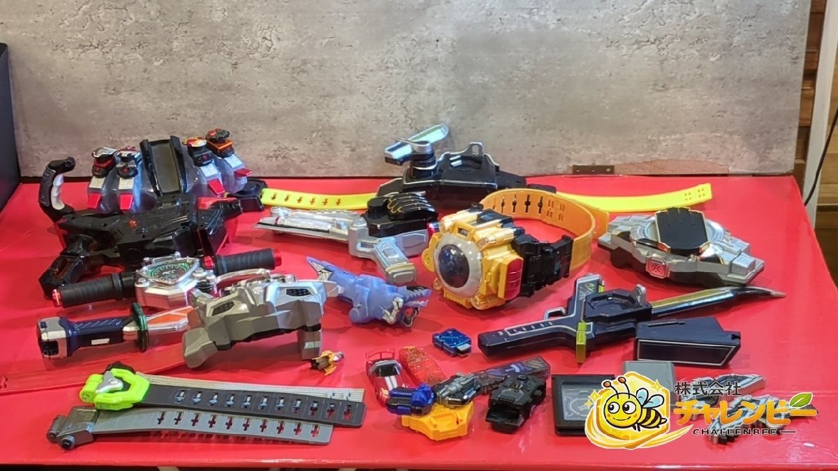 1円～　仮面ライダーW　ドライブ　エグゼイド　ビルド　等　ヒーロー　玩具　大量　約5kg　まとめ売り　現状品