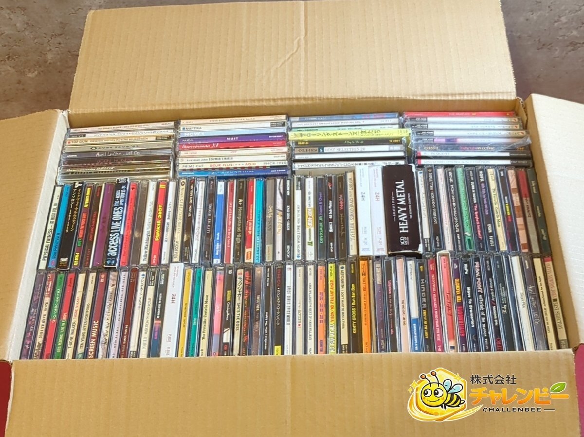 1円～　洋楽　CD　大量　約250点　約28kg　まとめ売り　現状品 / THE BEST / HEAVY METAL