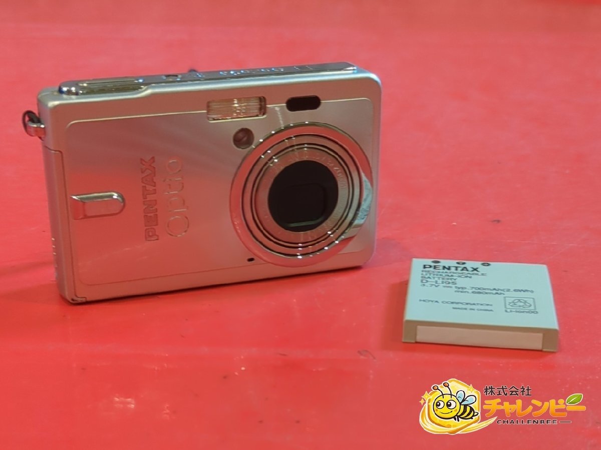 1円～　PENTAX　ペンタックス　Optio S6　6.2-18.6mm　コンパクトデジタルカメラ　バッテリー付属　動作未確認