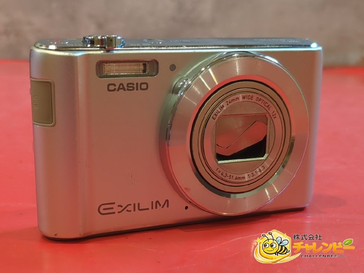 1円～　CASIO　カシオ　EXILIM　EX-ZS5　f=4.3-51.6mm 1:3.1-6.3　コンパクトデジタルカメラ　現状品
