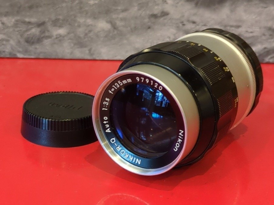 1円～　Nikon　ニコン　NIKKOR-Q Auto 1:3.5 f=135mm　カメラレンズ