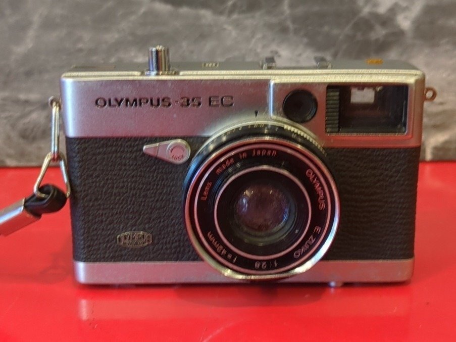 1円～　OLYMPUS　オリンパス　35 EC　E.ZUIKO 1:2.8 f=42mm　コンパクトフィルムカメラ　現状品