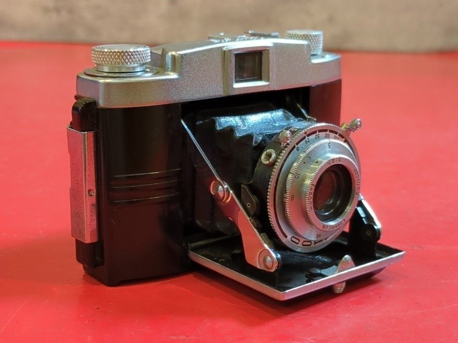 1円～　小西六　Konilette　コニレット　1:4.5 f=50mm　蛇腹カメラ　ヴィンテージ　フィルムカメラ　現状品
