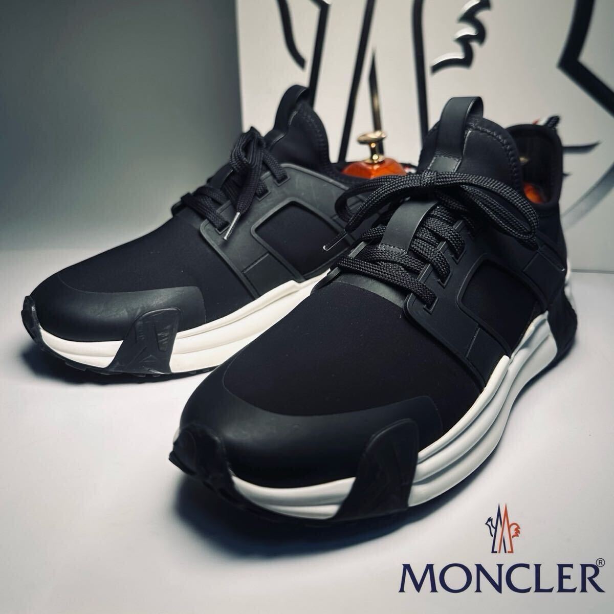 【本物保証】美品◆ MONCLER モンクレール ◆ LUNAROVE ルナローブ ネオプレン スニーカー シューズ サイズ43 28cm相当