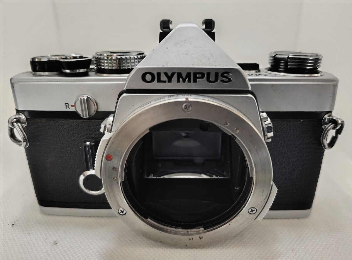 ☆外観美品☆OLYMPAS OM-1 シルバー ボディ